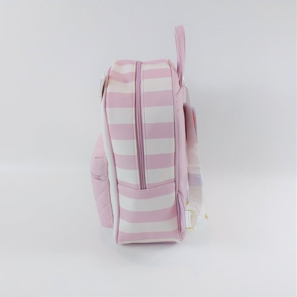 Luv Betsey Johnson Pink White Cat Backpack - Picture 2 of 9